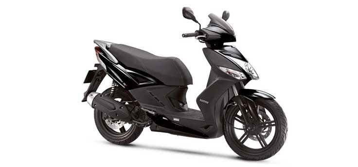 Onderdelen Kymco Agility 16'+ 4t glans zwart 50cc
