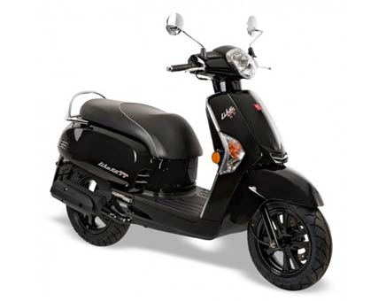 Onderdelen Kymco Like TT 4-takt zwart glans 2015