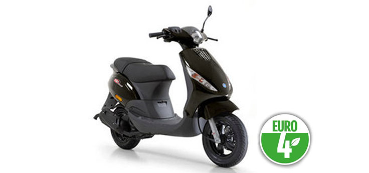 Onderdelen Piaggio Zip 4-takt (euro4 injectie IGET) Glanzend Zwart