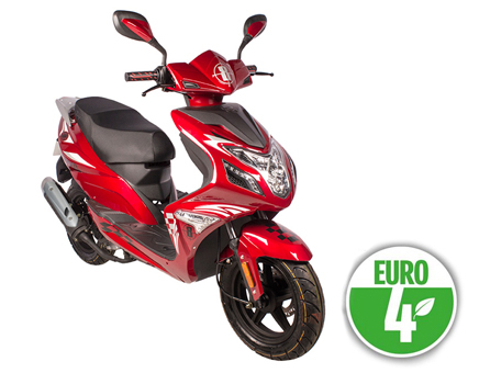 Onderdelen AGM R8 metallic rood (EURO4)