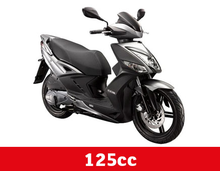Kymco Agility16+ 4T 125 Mat Metallic Silver