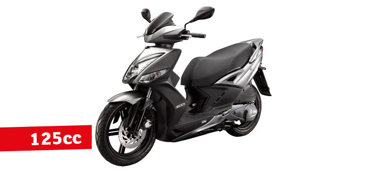 Kymco Agility16+ 4T 125 Mat Metallic Silver