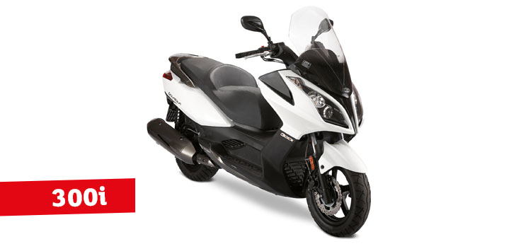Onderdelen Kymco Downtown 300i Wit