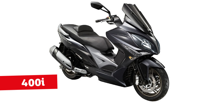 Onderdelen Kymco Xciting 400i Mat Zwart