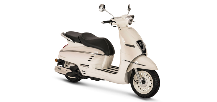 Onderdelen Peugeot Django Heritage Milky White