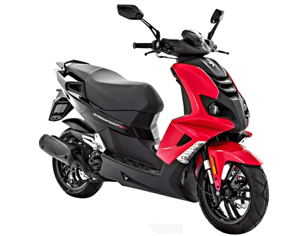 Onderdelen Peugeot Speedfight 4 4-takt Roodzwart