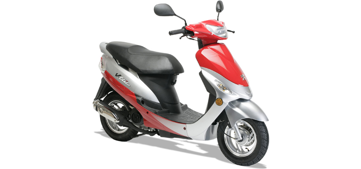 Onderdelen Peugeot V-clic Rood