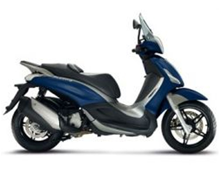 Onderdelen Piaggio Beverly 350 E3 Sport Touring 2013-2014 blauw 257/A
