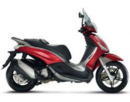 Onderdelen Piaggio Beverly 350 E3 Sport Touring 2013-2014 gemetaliseerd rood 849/A