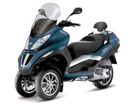 Onderdelen Piaggio MP3 300 LT Sport 2009-2014 blauw midnight 222/A