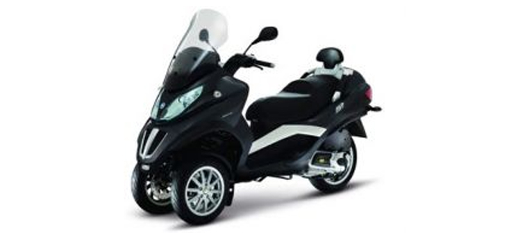 Onderdelen Piaggio MP3 300 LT Sport 2009-2014 zwart competition 98/A