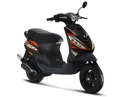 Onderdelen Piaggio Zip 50 SP 2006-2013 glanzend zwart 94