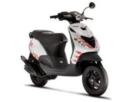 Onderdelen Piaggio Zip 50 SP 2006-2013 maanwit 544