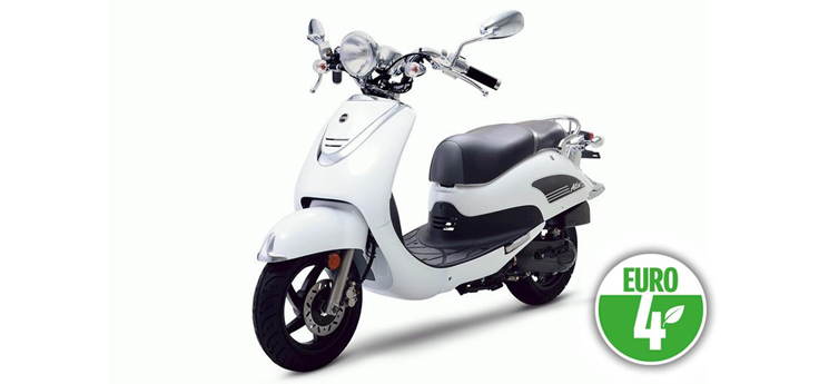 Sym Allo (Euro4) White (WH-8018P)