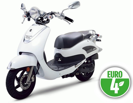 Sym Allo (Euro4) White (WH-8018P)
