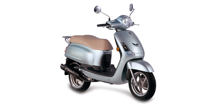 Sym Fiddle II E2 Zilver (S-880)