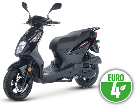 Sym Orbit II Euro 4 Black