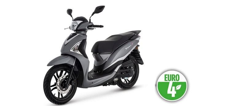 Sym Symphony ST Euro 4 (GY-010U) mat gray