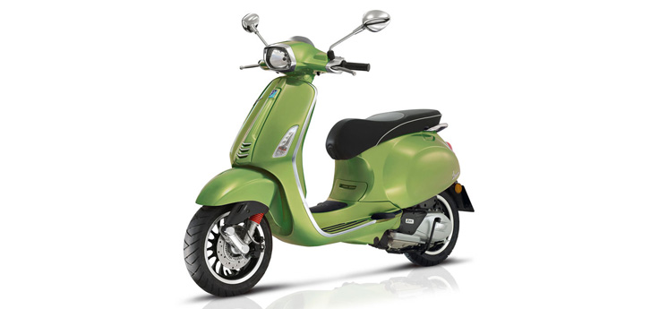 Onderdelen Vespa Sprint 4-takt 4V (45km/h versie) metallic green 341/a