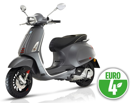 Onderdelen Vespa Sprint 4-takt 3V (euro4 injectie IGET) grey titanio 707/C