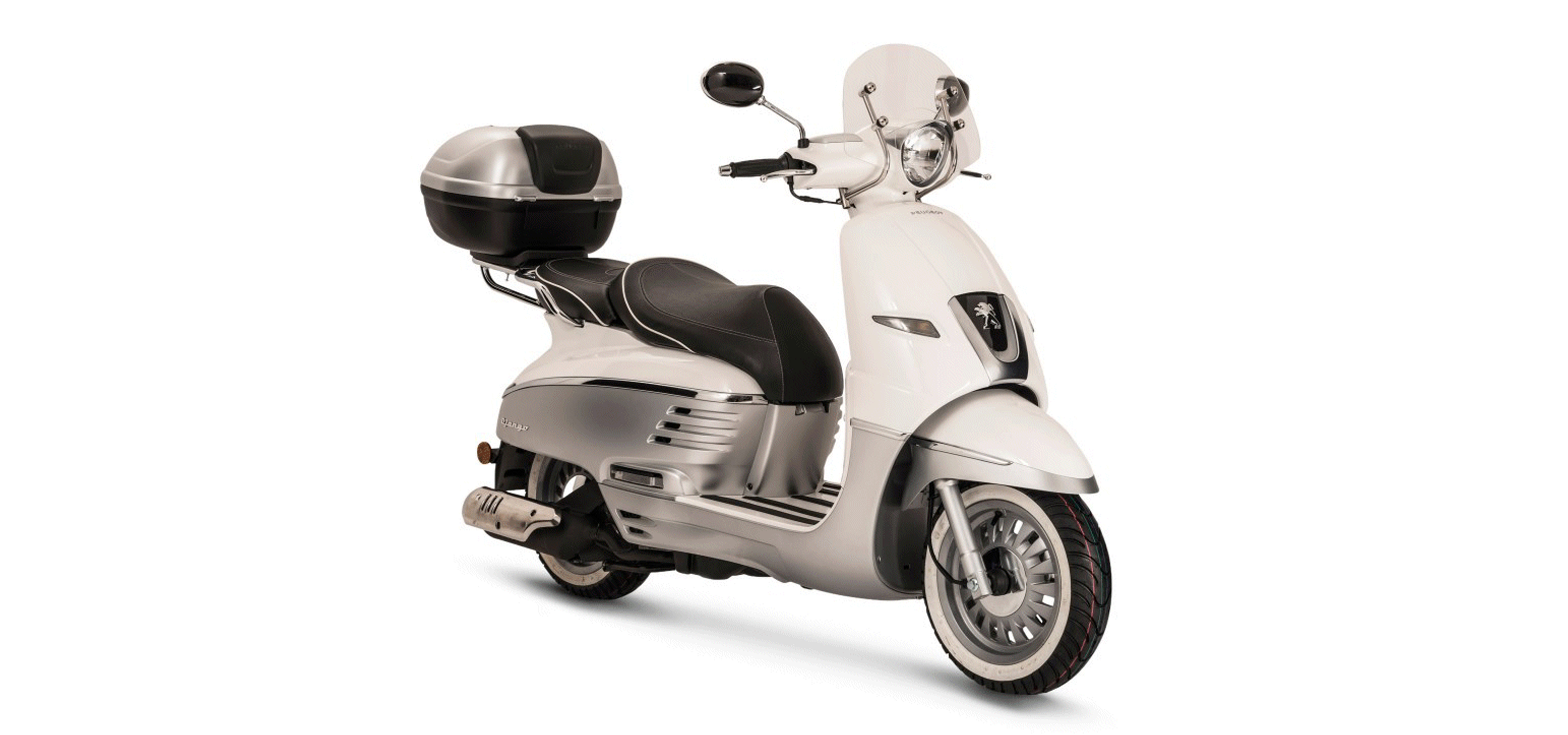 Peugeot Django 125 Allure E3 2014-2017 ICY WHITE (F8)