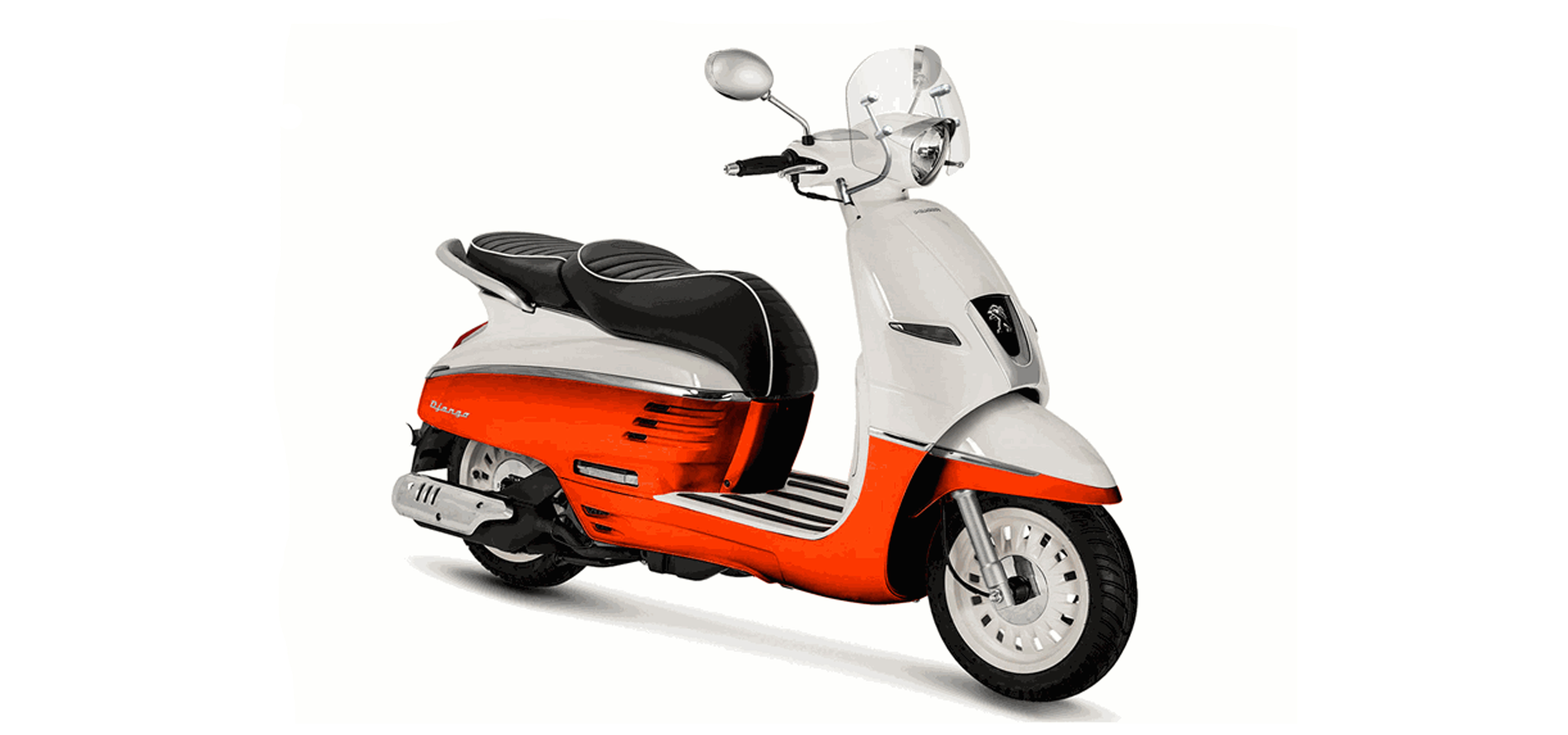 Peugeot Django 125 EFI E4 2018-2020 ORANGE IS THE NEW BLACK (U1)