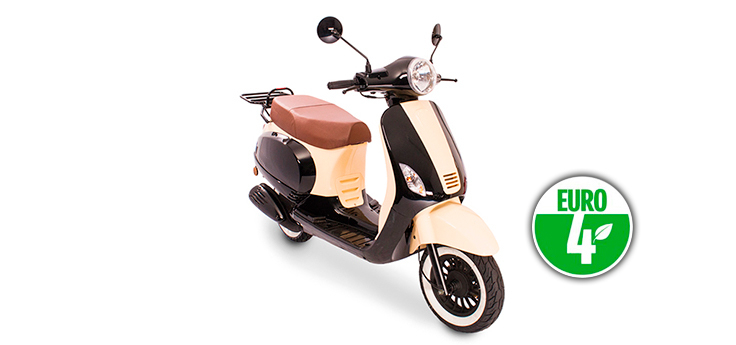 Onderdelen Pronto Rimini Euro4 zwart/ crème