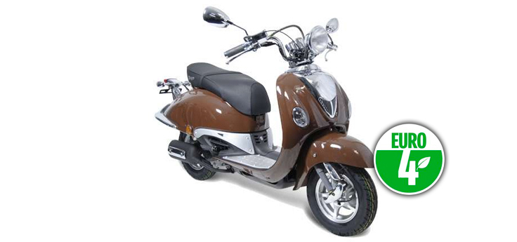 Onderdelen AGM Retro Extra bruin Euro4