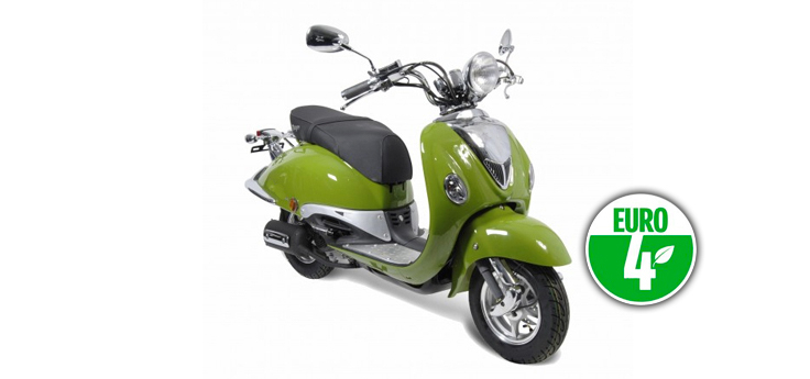 Onderdelen AGM Retro Extra groen Euro4