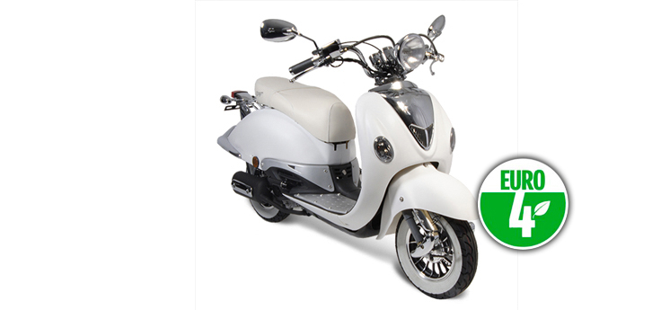 Onderdelen AGM Retro Extra mat wit Euro4