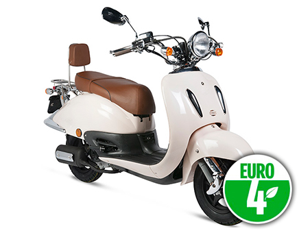 Onderdelen Benzhou Retro old crème Euro4