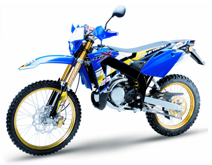Onderdelen Rieju MRX pro blauw 2006 2-Takt