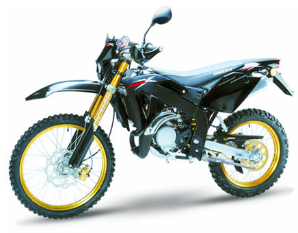 Onderdelen Rieju MRX pro zwart 2006 2-Takt