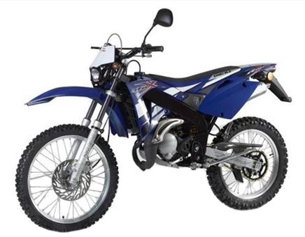 Onderdelen Rieju MRX blauw 2006 2-Takt