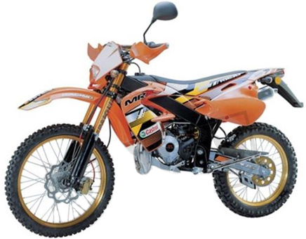 Onderdelen Rieju MRX oranje 2004 2-Takt