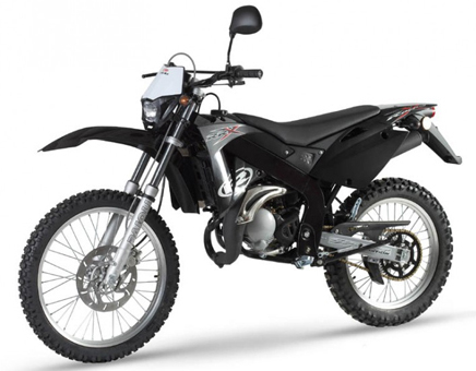 Onderdelen Rieju RRX zwart 2009 2-takt