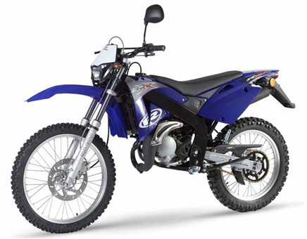 Onderdelen Rieju RRX blauw 2009 2-takt