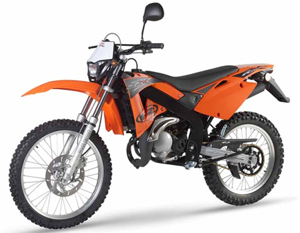 Onderdelen Rieju RRX oranje 2008 2-takt