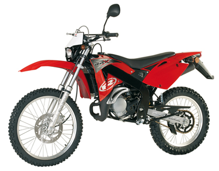Onderdelen Rieju RRX rood 2008 2-Takt