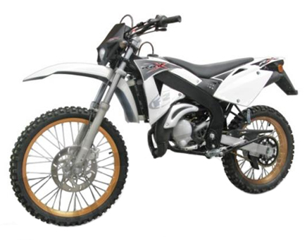 Onderdelen Rieju RRX wit 2009 2-takt