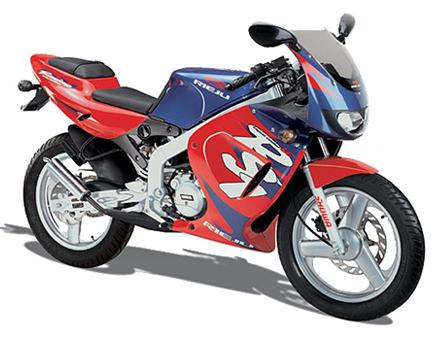 Onderdelen Rieju RS1 rood-blauw 2001 2-takt