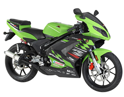 Onderdelen Rieju Rs2 pro groen 2009 2-takt