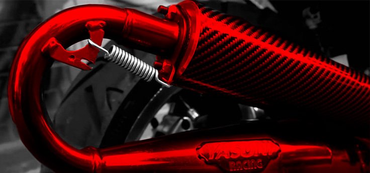 Scooter Sport uitlaten Scooter Sport uitlaten