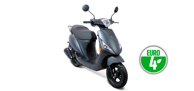 Onderdelen Riya City Euro4 mat antraciet