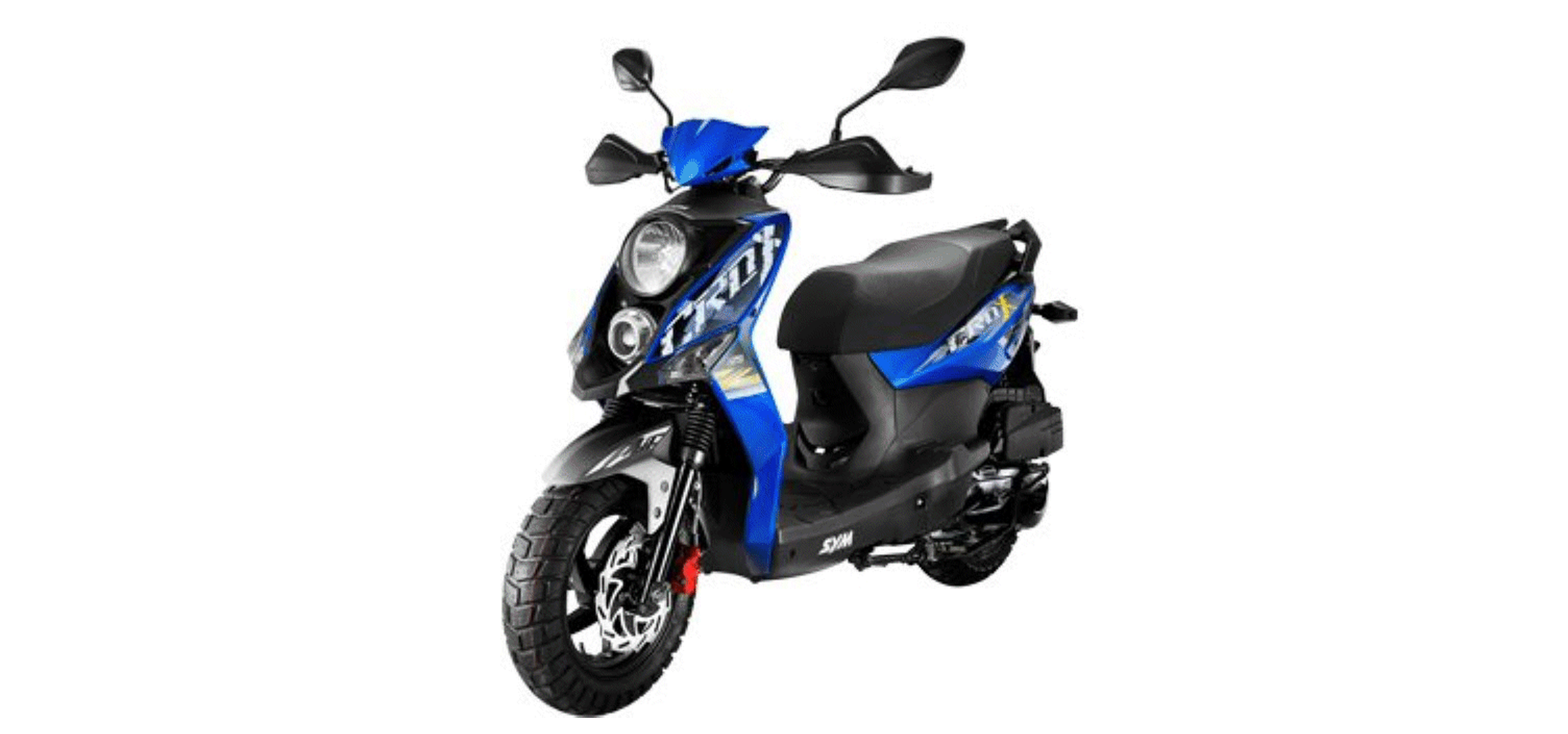 Sym Crox 50 E3 BLAUW/GRIJS (BU-300S/GY-7450U)