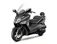 SYM Joymax 300I ABS E3 2014-2016 ZWART (BK-231S)