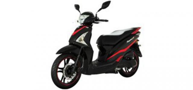 SYM Symphony ST 125i Euro 4 Black/Red (BK-001C/R-010CA