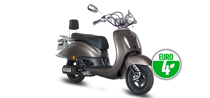 Onderdelen Santini Firenze mat titanium Euro4