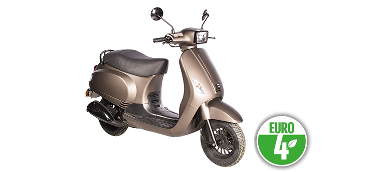 Onderdelen Senzo RivaLux S Euro4 titanium goud