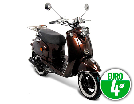 Onderdelen Senzo Old Classic bruin Euro4